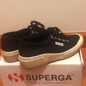 SUPERGA wedged sneakers